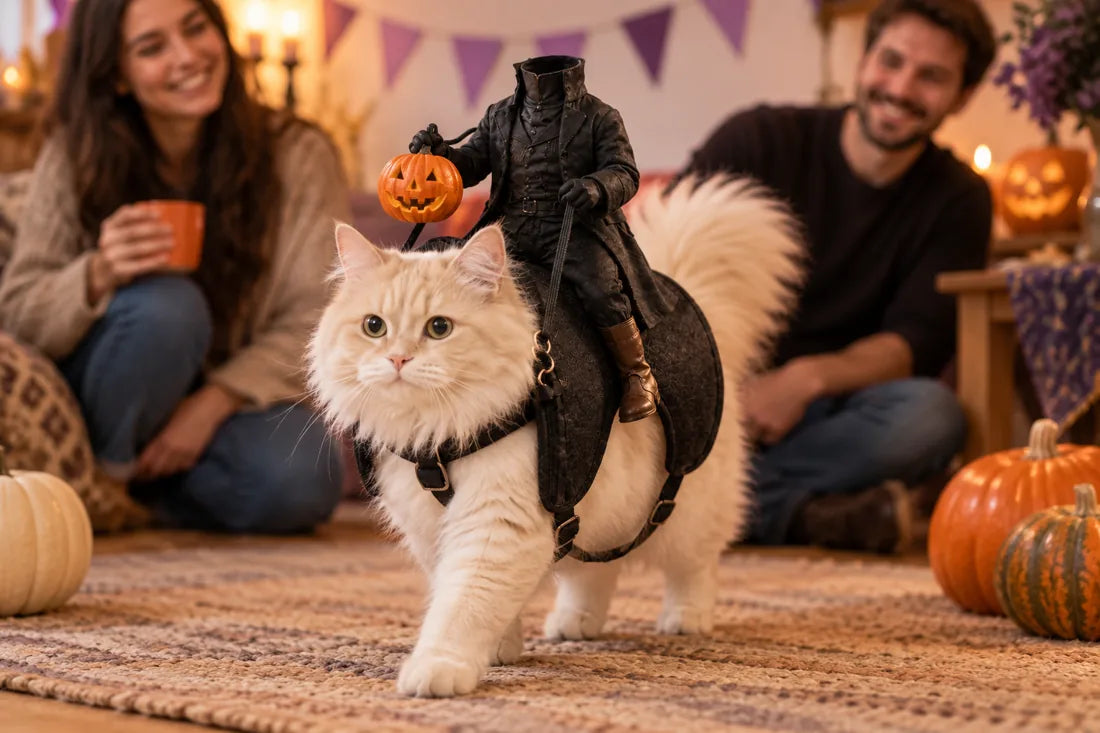 Headless Rider Pet Costume — party