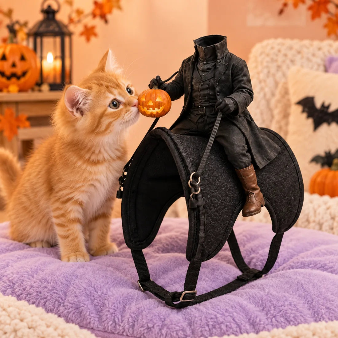 Headless Rider Pet Costume — faq